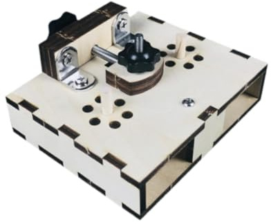 JunZheHub Outil de Pliage de Baguettes En Bois, Accessoire de Bricolage, Kit de Loisirs Créatifs, Kit de Maquette de Bateau Portable