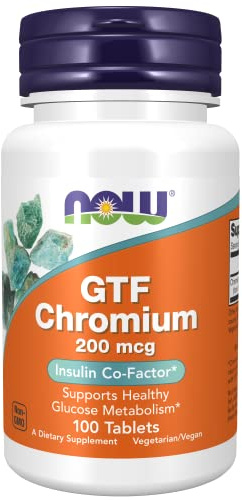 GTF Chromium 200mcg 100 Tablets (Pack of 2)