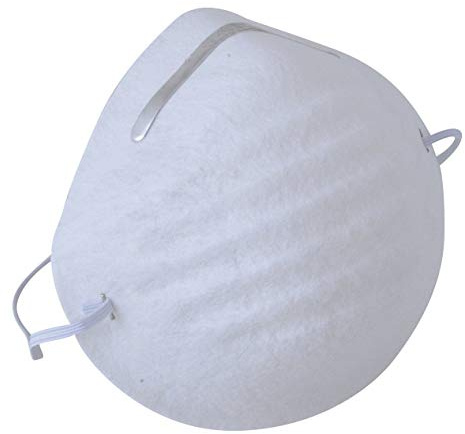 Fit The Jo Fit The Job Pack of 50 x Disposable Single Use Dust Masks For Protection Against Non Toxic Dust And Powders