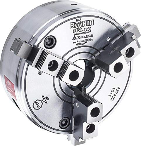 RÖHM 437552 Keilstangenfutter DURO-T 200/6 mm DIN 55027 Grund- und Umkehr-Aufsatzbacken