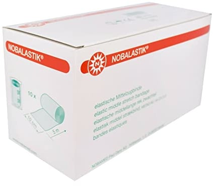 Nobalastik Mittelzugbinde 10 stück 10 cm x 5 m