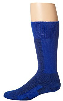 thorlos unisex adult Skx Max Cushion Over the Calf Skiing Socks, Laser Blue, Large US