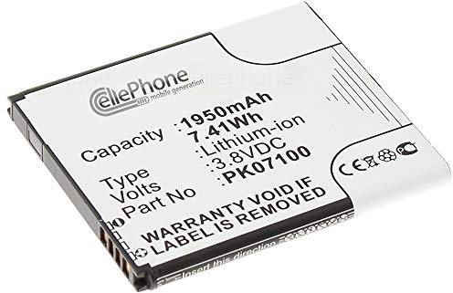 cellePhone Akku Li-Ion kompatibel mit HTC HTI13 / ISW13HT (Ersatz für PK07100)