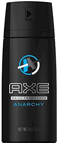 6x Axe Deodorant Anarchy for him per 150ml / Body Spray for Men