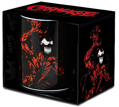 MARVEL 6831661000 Tasse, Porzellan, Schwarz, 8 x 8 x 9 cm, 1-Einheiten