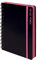Exacompta - 184277E - Agenda journalier Forum Black & Color - 12 x 17 cm - Août 2025 à juillet 2026 - Coloris rose