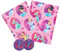 UK Greetings Disney Princess Geschenkpapier für Mädchen, 2 Bögen, Rosa, Pinke Prinzessinnen-Verpackung, Glanzpapier, Geburtstag