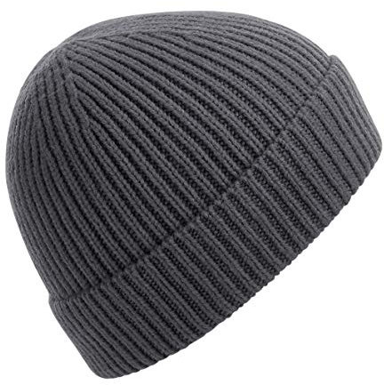 Beechfield Strickmütze Short Beanie anthrazit