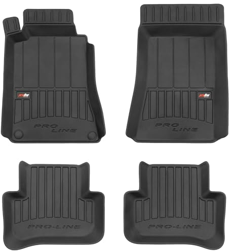 MOTOS Gummimatten Auto Fussmatte passend für Mercedes-Benz C-Klasse W203 2000-2007 Verbessern Sie Ihren Reisekomfort mit Antirutschmatte Auto 3D- Allwetter fußmatten Auto, Schutz vor Verschmutzung