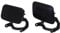 Miter 2 stücke Auto Front Stoßstange Scheinwerfer Waschmaschine Jet Düsenabdeckung Schwarzer Mütze Fit Fit for Audi A4 B8. Sedan Avant S4 Pre-Facelift 2009 2010 2011 2012 2012 (Color : 1 Pair)