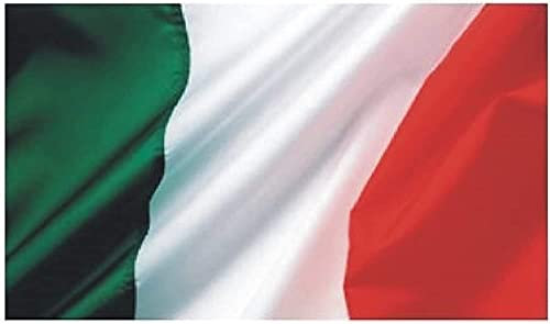100 BANDIERE ITALIA ITALIANA TRICOLORE STOCK 150 x 90 cm poly acetato