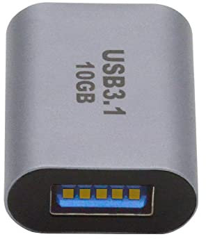 Cablecc 10Gbps USB-C USB 3.1 Tipo C Hembra a USB 3.0 A Adaptador de datos hembra Alimentación de datos para portátil Tablet Phone