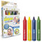 INKEE Rotuladores Lavables para la bañera para niños, Juguetes para La Bañera, Colores para la Bañera, 4 Piezas