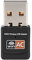 USB WiFi Adapter，Dual Band 802.11AC 600M Wireless Network Card USB WiFi Adapter Built in PCB Antenna Supports Windows 11, 10, 8.1, 8, 7, XP/Mac OS X 10.9-10.14