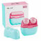 TBPHP Face Roller Ice Roller Massagegerät Tool für Gesicht Augen Eisroller Massage Körper Tool (Rosa)
