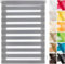 Ohne Bohren Duo Rollos 65 x 200 cm Lichtfilterung/Wasserdicht/Anti, Bambusrollo Outdoor Rollo Bambus, Verdunklungsrollo Thermorollo Sichtschutz, für Alle Türen und Fenster, Grau