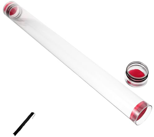 Kisangel Fishing Floats Storage Tube Design Built-in Sponge Glass Material Lightweight Fishing Accessories Holder Drift Tube Bracket