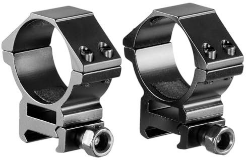 MyHaing Paire de Montures de Lunettes de visée 35mm Anneau Optique Base de Lunettes de visée Convient pour 20mm tresser/picatinni Rail