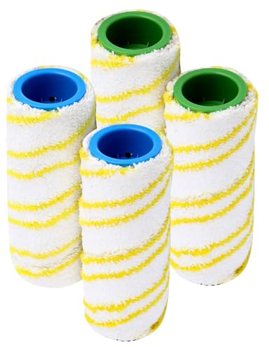Jissta Staubsaugerbürste für Kärcher FC3D FC3 FC5 FC7 Ersatzteile(4PCS), YH1462-02