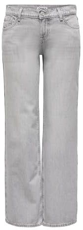 ONLY Female Straight-Fit Jeans ONLBRENDA Niedrige Taille Gerade geschnitten Jeans