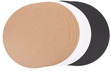 SEWACC 60 Stück Runder Zeichenkarton für Jungen und Mädchen Mallernspielzeug