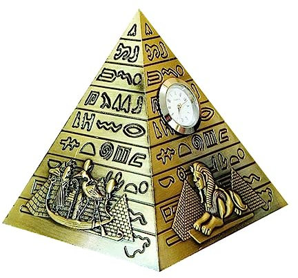 GREENADSCAPE 1 Stück Pyramidenornament Im Ägyptischen Stil Wohnzimmerdekor Haushaltsornament Schreibtischornament Legierung Dekoration Schreibtisch