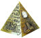 GREENADSCAPE 1 Stück Pyramidenornament Im Ägyptischen Stil Wohnzimmerdekor Haushaltsornament Schreibtischornament Legierung Dekoration Schreibtisch