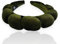 Damen Spa Haarband-Stirnband Make up, Harreifen Haarschmuck zum Waschen des Gesichts Make up Entferner-Virales Tik Tok Stirnband fur Skincare (Grünes unterholz, Samt)