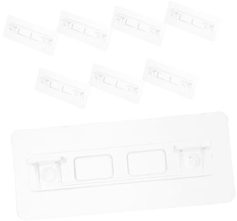 OUNONA Laufgitter Stabilisator Kunststoff Selbstklebend Bodenbefestigung Laufgitterzubehör 8 Stück Kompatibel Für Verschiedene Modelle Für Zuhause