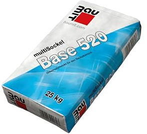multiSockel Base 520 25kg – Haftbrücke, Klebe- & Armierungsmörtel für Sockelbereich | Hoch vergüteter Putzmörtel für Beton, Bitumen & Dämmplatten | Wasserabweisend & faserverstärkt (1)