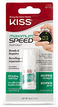 Colle pour faux-ongles Kiss Maximum Speed 3g