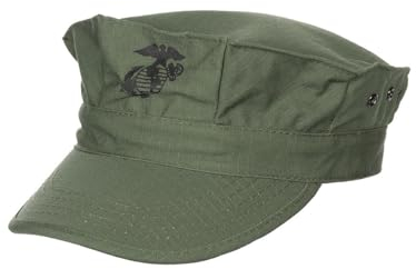 US Feldmütze USMC Rip Stop Marine-Corp oliv S-XL M M,oliv/OD green