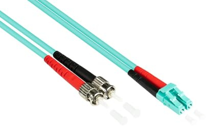 Patchkabel LWL Duplex OM3 (Multimode, 50/125) ST/LC, 2m, Good Connections®