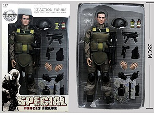 12 1/6 Military Armee-Kampf-Wüste ACU Soldat Action-Abbildung Modell-Spielzeug NB04