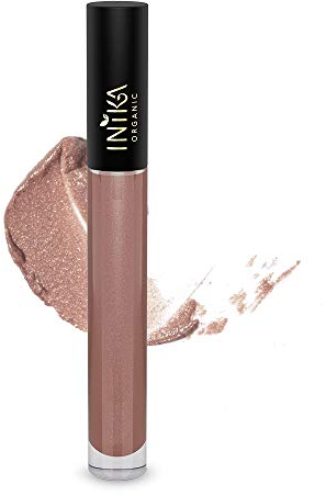 INIKA Organic Lip Glaze - Hazelnut, 5 ml