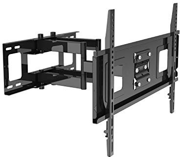 TM Electron TMSLC143 Soporte de Pared Universal inclinable Giratorio con Brazo para monitores o televisores LED, OLED, LCD, Plasma de 32 hasta 65, MAX. 60Kg, VESA 600X400