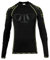 Uhlsport Herren Bionikframe Baselayer Longsleeve, schwarz/Fluo gelb, M