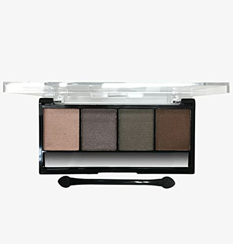 Perfect Lidschatten-Set EYESHADOW mit Applikator und Spiegel 01 NUDE By DoriBell ®