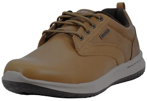 Skechers Men's Delson Antigo Oxfords Tan 12 D(M) US