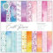 Craft Consortium CCPAD003 Doppelseitiger Papierblock, 30 x 30 cm, Aquarellfarben, Papier, Wasserfarben, 20 Designs, 12-x-12-Inch