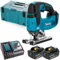 Makita DJV182 18V LXT Brushless Jigsaw with 2 x 6Ah Batteries, Charger & Case
