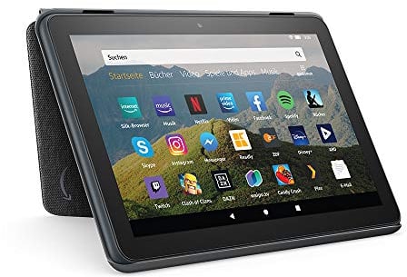 Custodia per tablet Amazon Fire HD 8 (compatibile con dispositivi di 10ª generazione, modello 2020), antracite