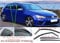 AC WOW 4x Wind Deflectors compatible with VW Golf 7 Mk7 VII 5-door hatchback 2012 2013 2014 2015 2016 2017 2018 2019 2020