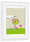 artboxONE Poster mit Rahmen weiß 45x30 cm DNA Blume von Alena Louckova - gerahmtes Poster