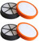 Rediboom Vor- und Nachmotorfilter Typ 90, kompatibel mit Vax Air Stretch Mach Air Handstaubsauger, Ersatz für Vax Zoom & Zoom Pet Serie Staubsauger-Filter-Set, 2 Stück