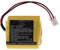 vhbw Batterie kompatibel mit Visonic Next CAM PG2, K9 PG2 Wide Angle, PGS Bewegungsmelder (1350 mAh, 6 V, Li-MnO2)