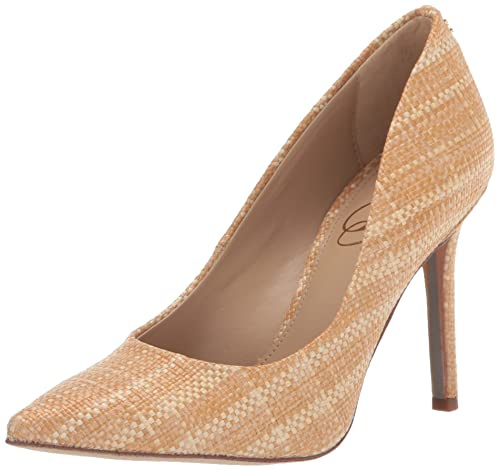 Sam Edelman Women's Hazel Pointed Toe Pump, Natural/Light, 6 UK