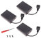 (Pack of 3) USB 3 AA Battery Holder,USB Battery Holder 5V Black with Switch,USB Cable,3 AA Battery Holder with Micro USB Connector