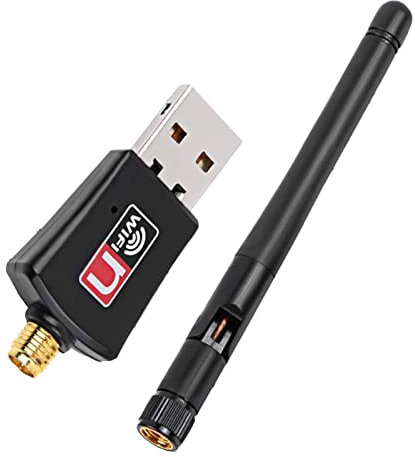 Wifi Dongle, USB Wireless Card Usb Wifi Adapter For Pc Usb Computer Network Adapters High Gain Antenna WiFi Dongle with Dual Band 2. 4GHz 400Mbps 5GHz 867Mbps for Desktop, Laptop