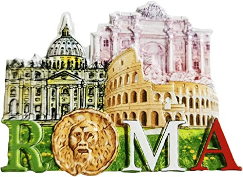 Rome Italy Roma Fridge Magnet Refrigerator Magnet Decoration Magnet Sticker Souvenir Resin Crafts